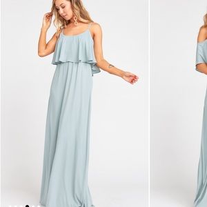 Show Me Your Mumu Caitlin Bridesmaid - XXL Sage